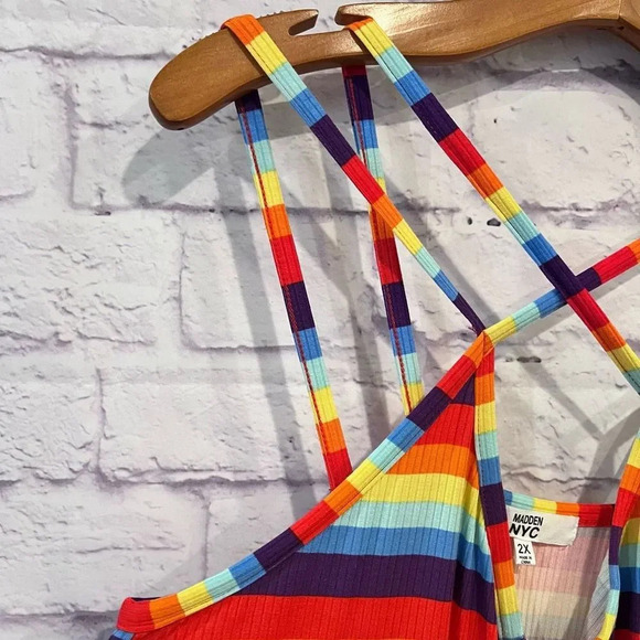 Madden NYC Women's Juniors Double Strap Ruched Front Mini Dress - Picture 7 of 11